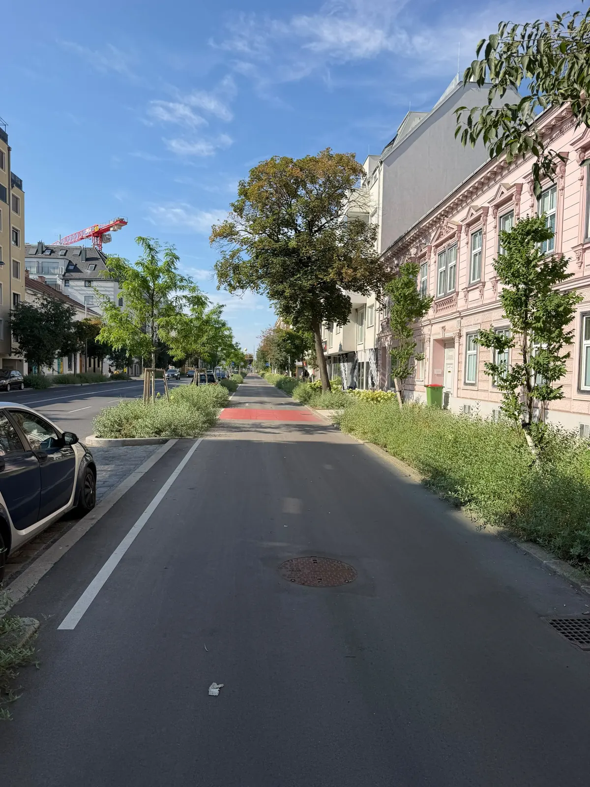Wagramer Straße – Umgebung des Geschäftslokals